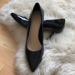 New cole haan black heels 7 M